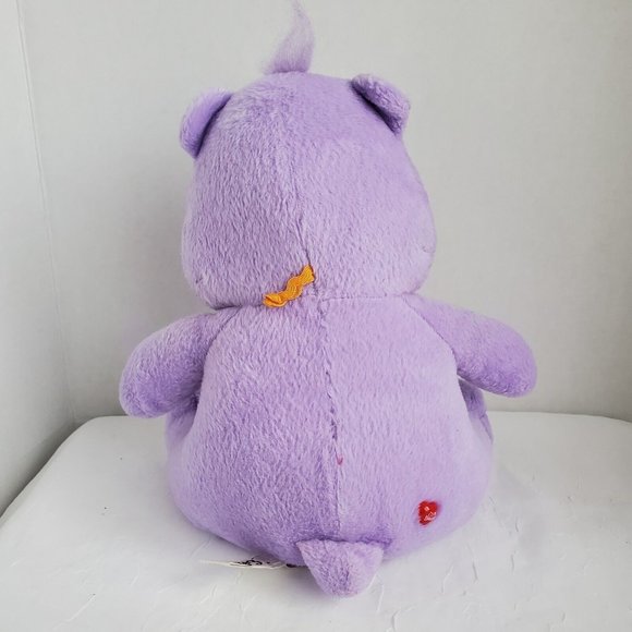 Care Bear Plush Harmony Bear by Nanco 2004 Purple 9 In Stuffed Animal Toy - Picture 3 of 12